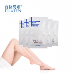 10pcs/lot pilaten body cream Painless Depilatory Cream Legs skin care For Hair Removal For Armpit Legs Hair Removal Cream